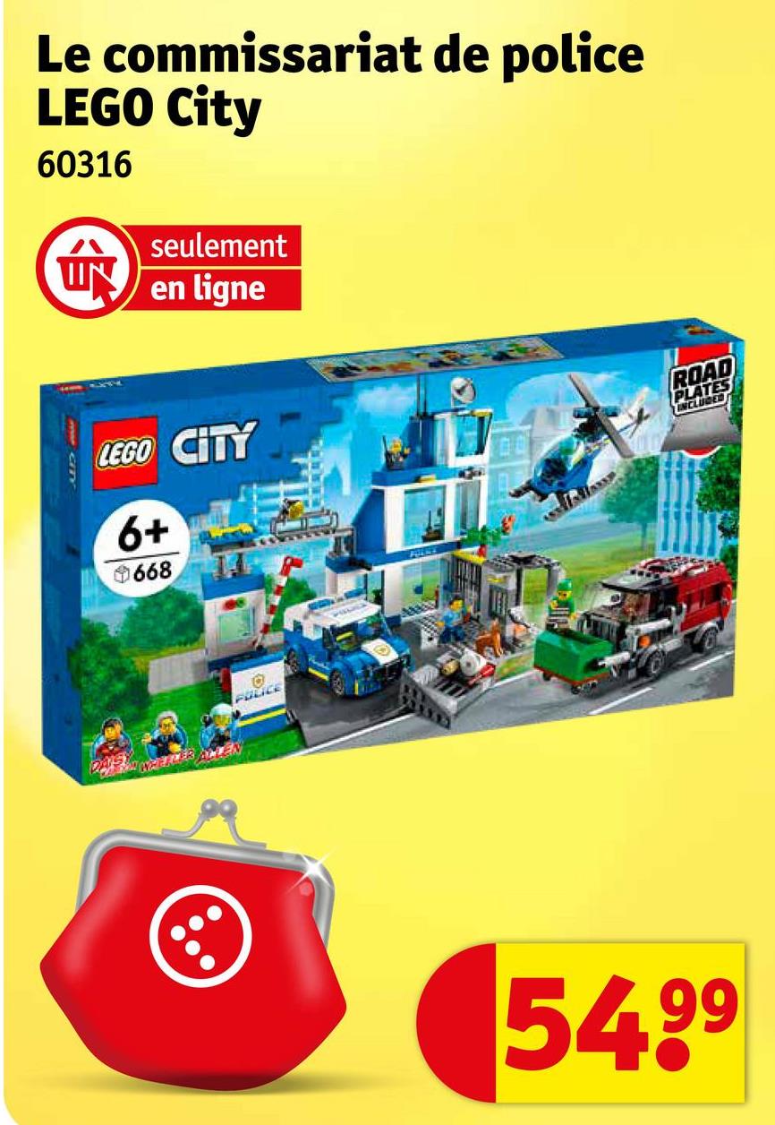 Le commissariat de police LEGO City
