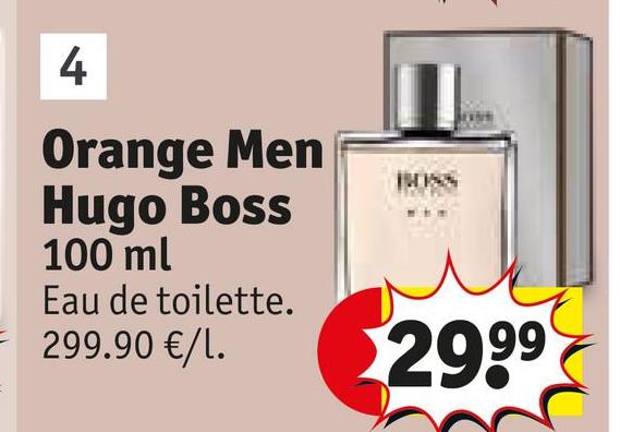 Orange Men Hugo Boss