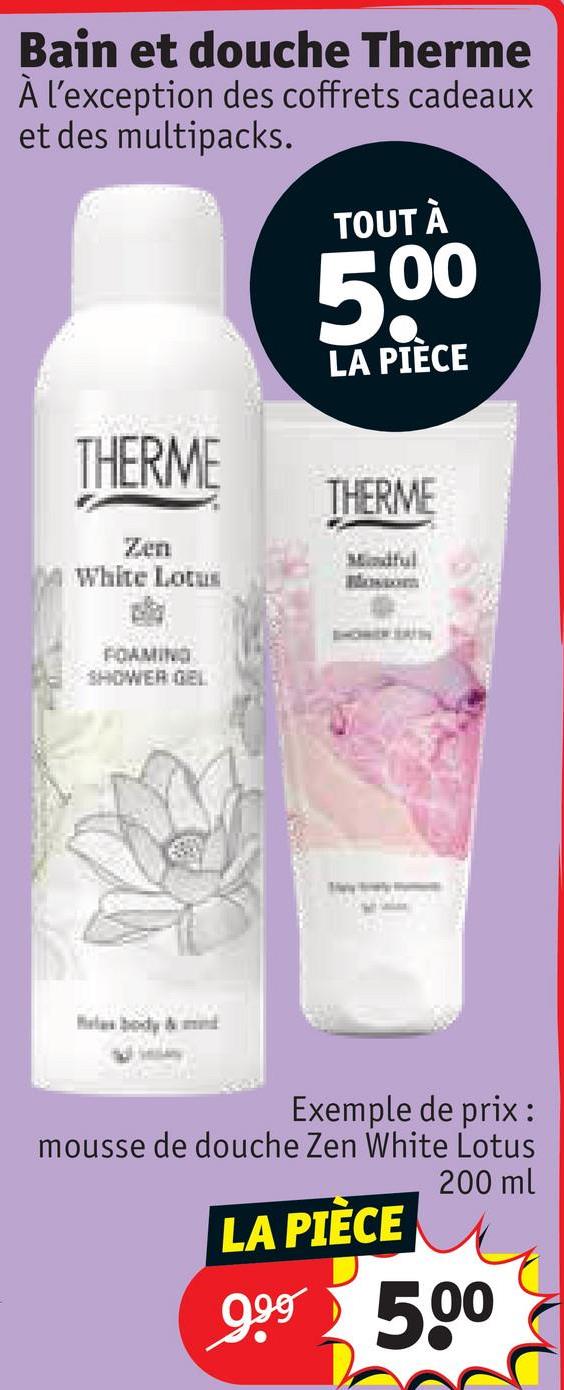 THERME Zen White Lotus