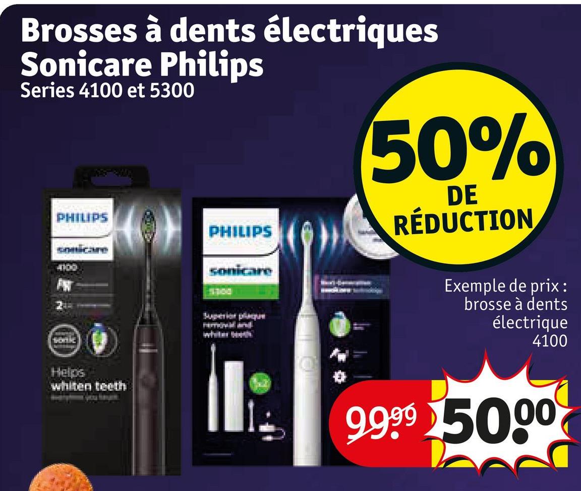 Brosses à dents électriques Sonicare Philips