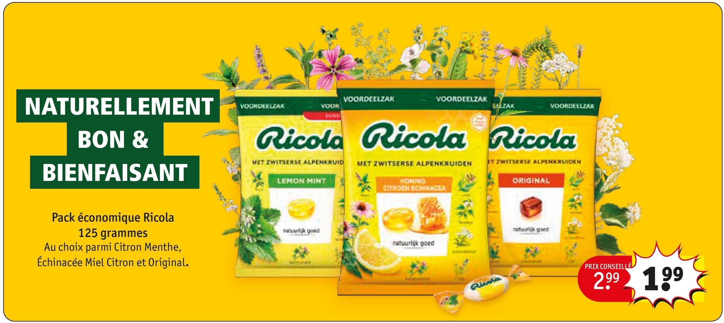 Pack économique Ricola