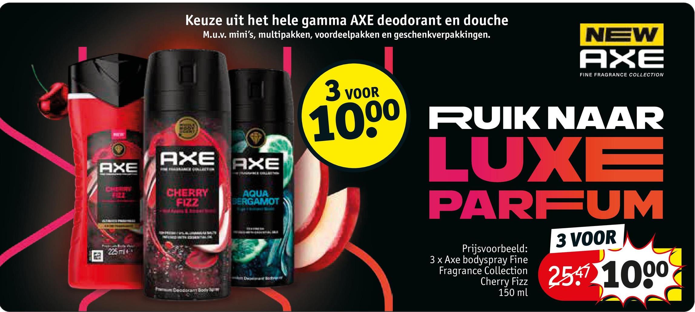 Axe bodyspray Fine Fragrance Collection Cherry Fizz 150 ml