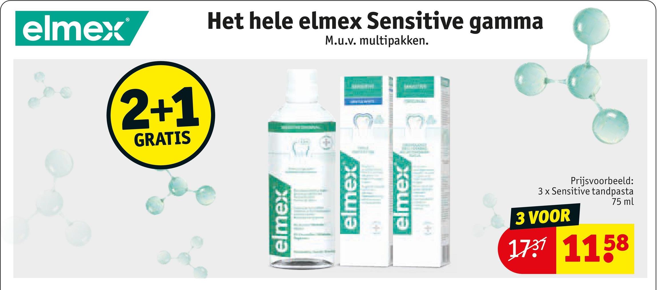 Het hele elmex Sensitive gamma