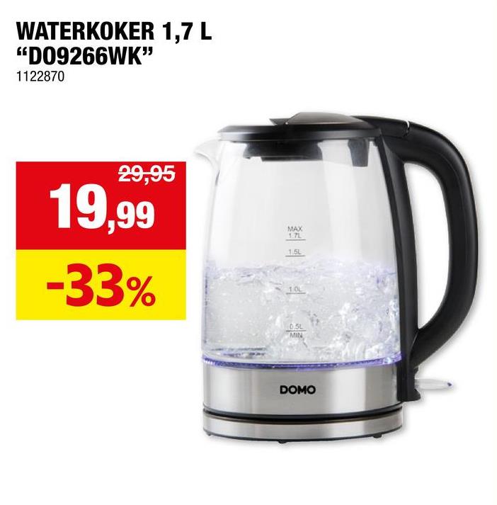 WATERKOKER 1,7 L "D09266WK"