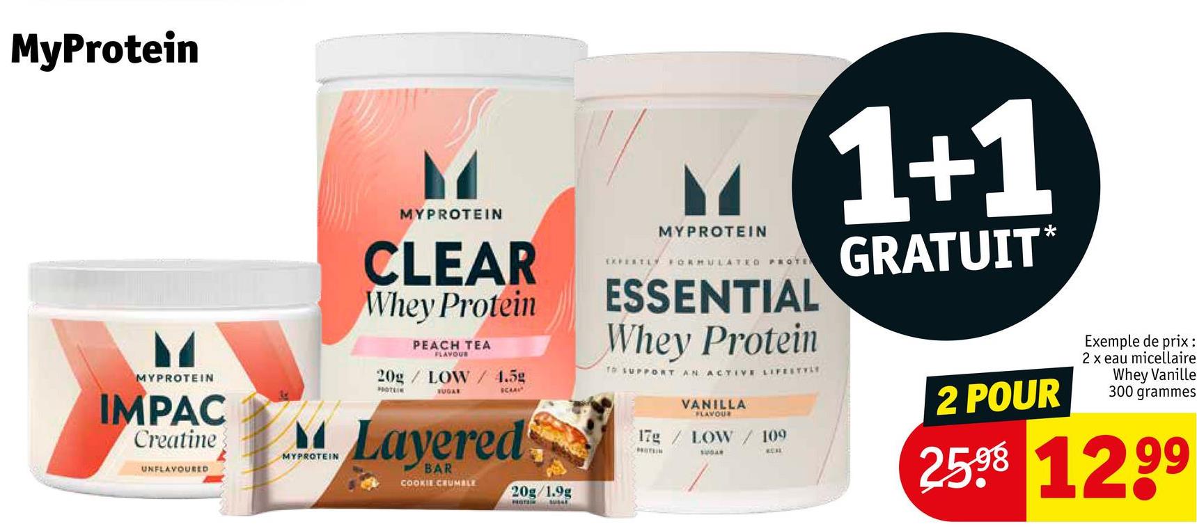 Whey Vanille 300 grammes